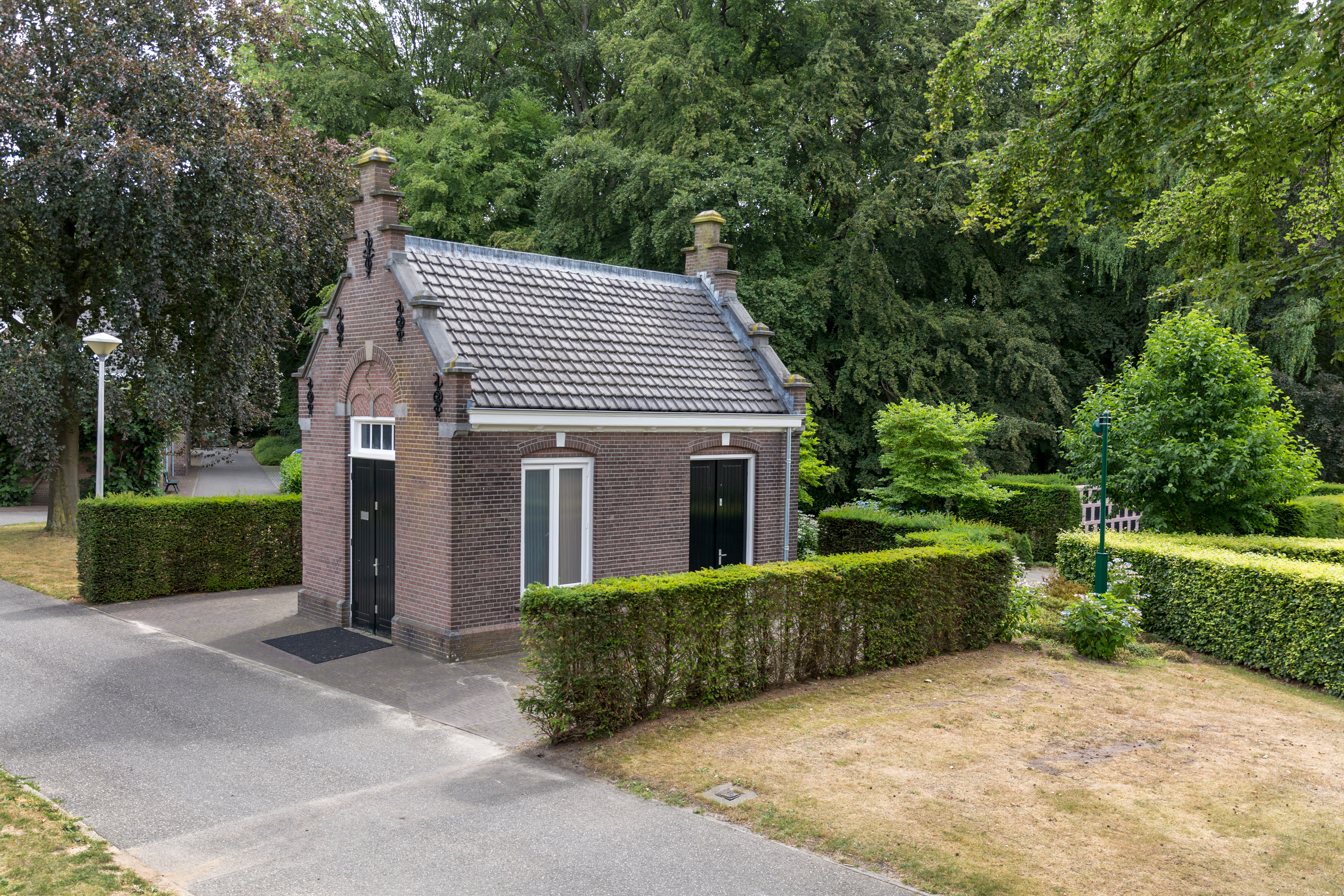 Het mortuarium en de urnenmuur
